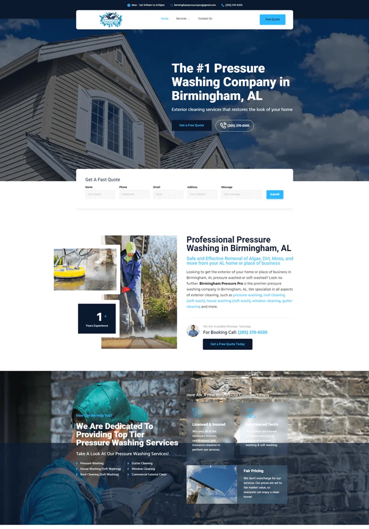 Birmingham Pressure Pro